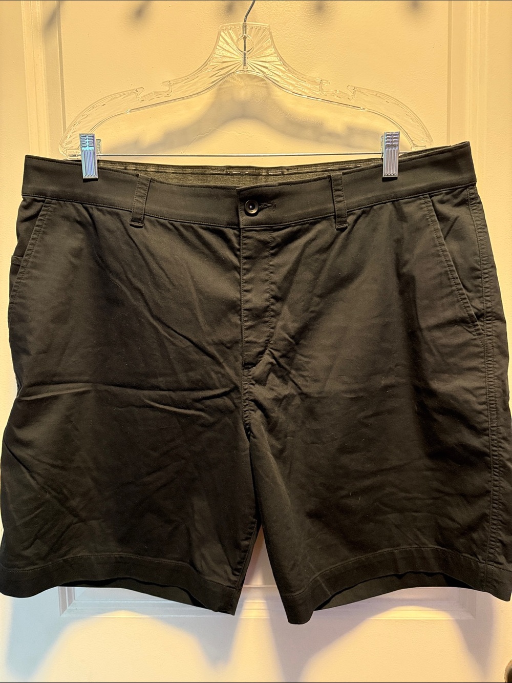 Nike Black Flat Front Men's Golf Shorts
